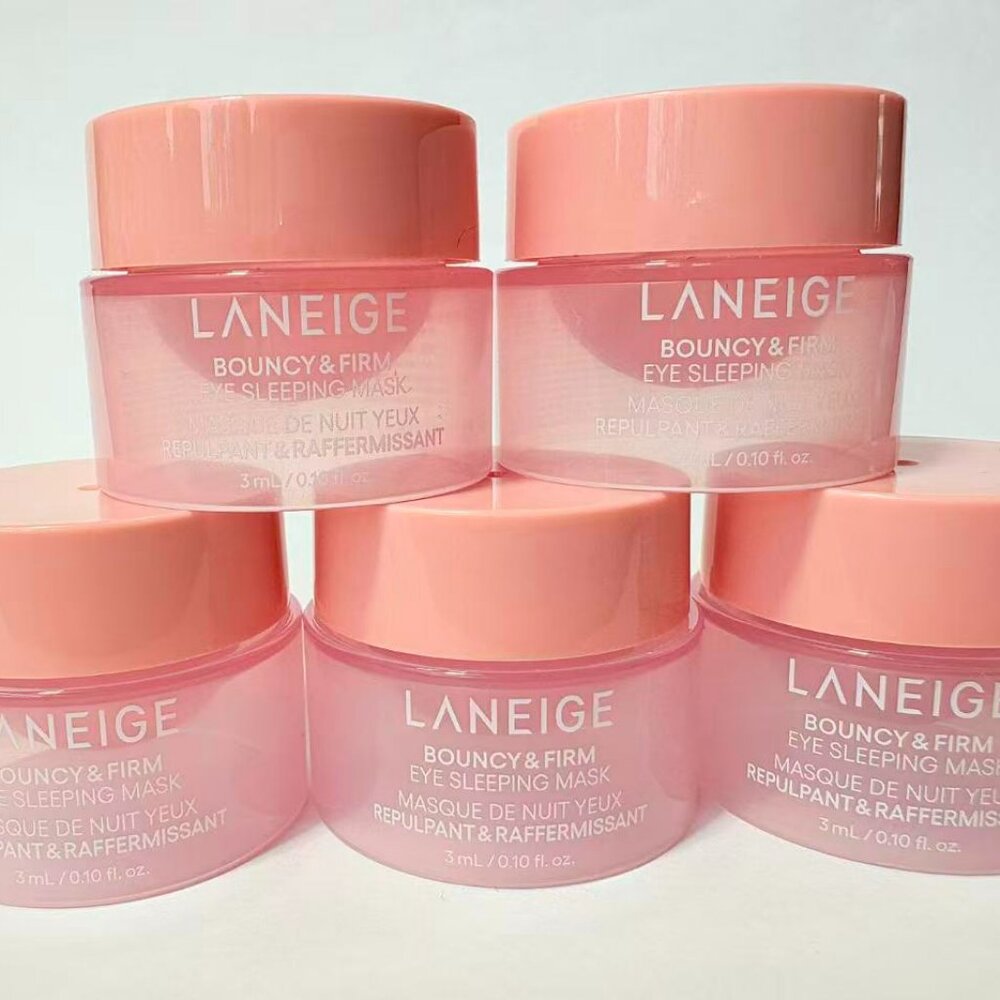 LANEIGE BOUNCY & FIRM EYE SLEEPING MASK 5-pc Mini Set